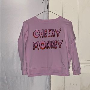 Girls Pink Sweatshirt